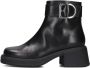 VAGABOND SHOEMAKERS Dorah 5642-201 Enkellaarsjes Enkelboots met rits Dames Zwart - Thumbnail 3