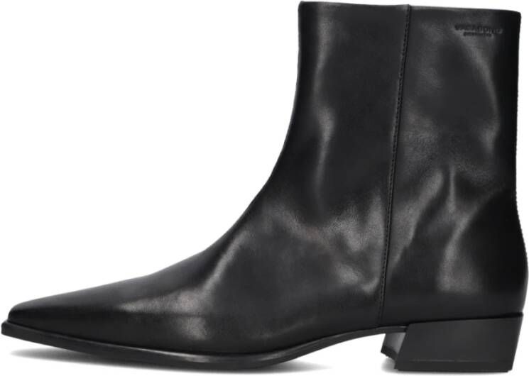 Vagabond Shoemakers Zwarte Enkellaarsjes Nella 5416 Black Dames