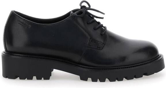 Vagabond Shoemakers Zwarte Leren Derby Laarzen Black Dames