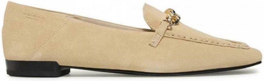 Vagabond Shoemakers Suède instappers Beige Dames