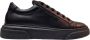 Valentino by Mario Valentino Zwarte Leren Sneakers Black Heren - Thumbnail 2