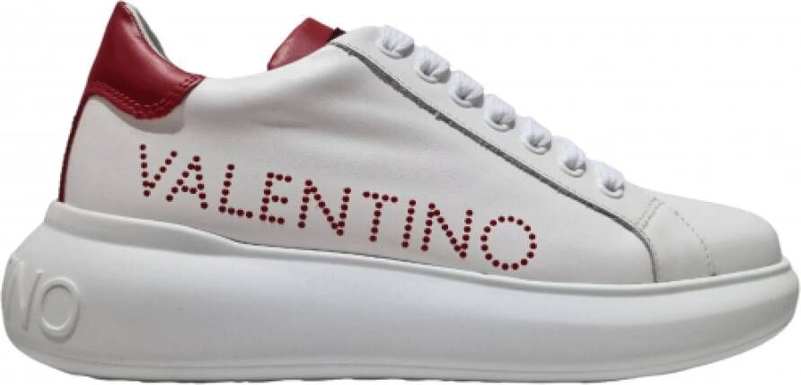 Valentino by Mario Valentino Tonal Relief Sole Sneakers White Heren