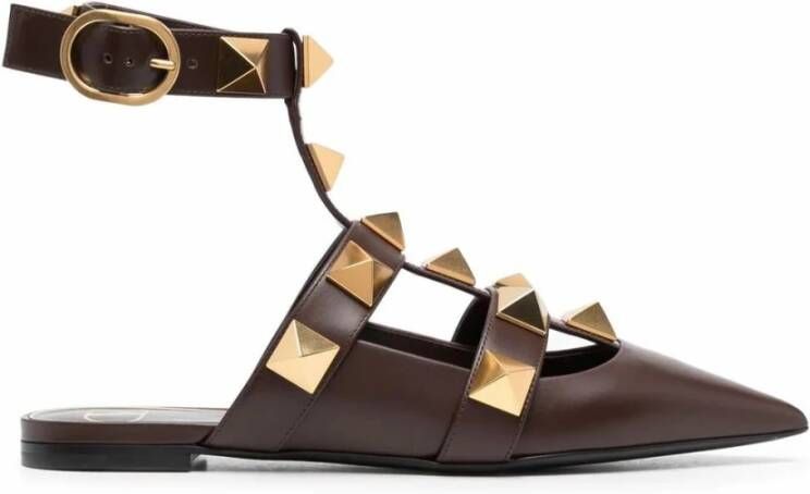 Valentino Garavani Ballerina Brown Dames