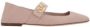 Valentino Garavani Beige Mary-Jane Leren Platte schoenen Beige Dames - Thumbnail 1