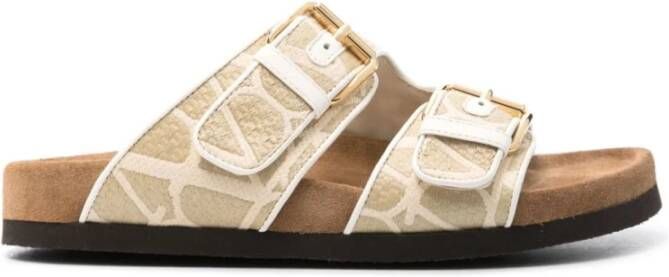 Valentino Garavani Beige Sandalen Beige Dames