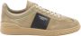 Valentino Garavani Beige Suede Low-Top Sneakers Beige Heren - Thumbnail 1