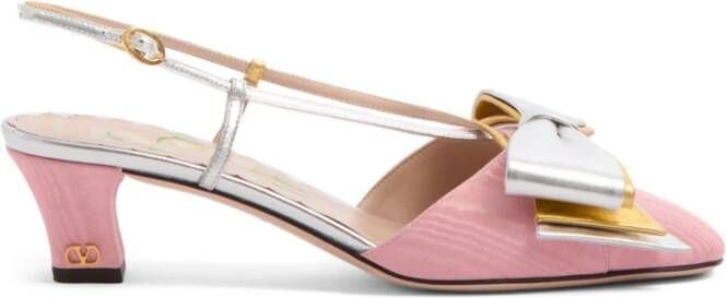 Valentino Garavani Bowow Slingback Hakken Multicolor Dames