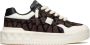 Valentino Garavani Bruine Sneakers met Maxi Stud Detail Brown Heren - Thumbnail 1