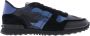 Valentino Garavani Camouflage Rockrunner Sneaker Blauw Heren - Thumbnail 1