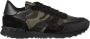 Valentino Garavani Camouflage Rockrunner Sneakers Groen Heren - Thumbnail 1