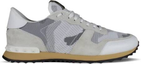 Valentino Garavani Camouflage Rockrunner Sneakers Multicolor Heren