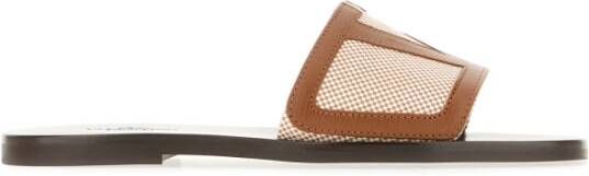 Valentino Garavani Comfortabele pantoffels voor ultiem comfort Brown Heren