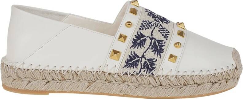 Valentino Garavani County Espadrilles White Dames