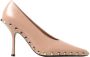 Valentino Garavani Elegant High Heel Pumps Beige Dames - Thumbnail 1