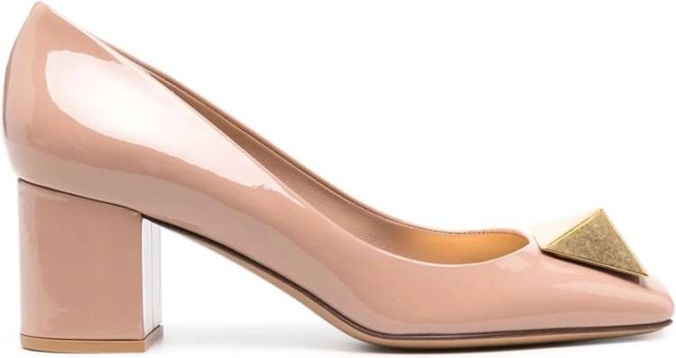 Valentino Garavani Elegant High Heel Pumps Beige Dames