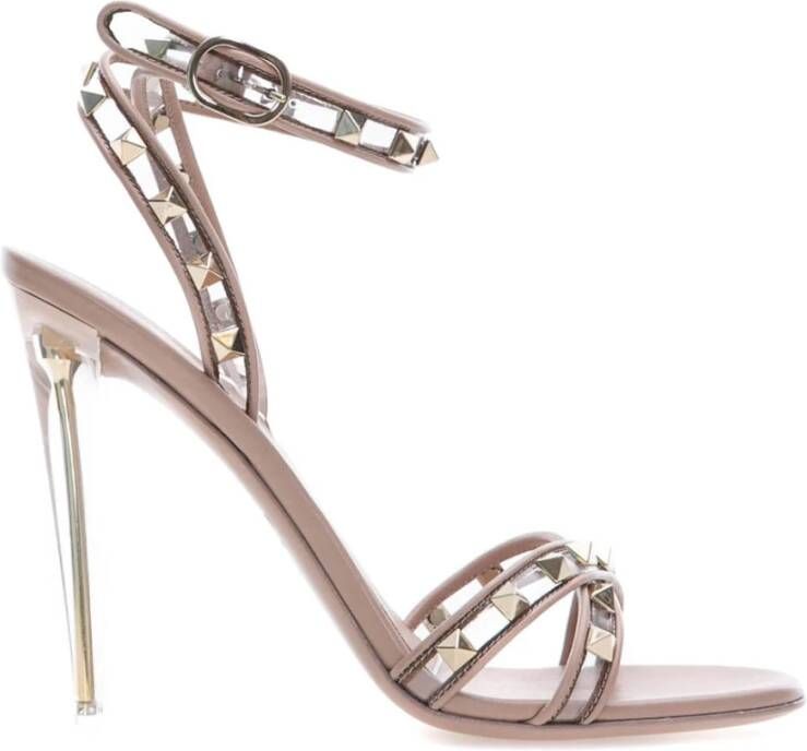 Valentino Garavani Elegant Summer Sandals Beige Dames