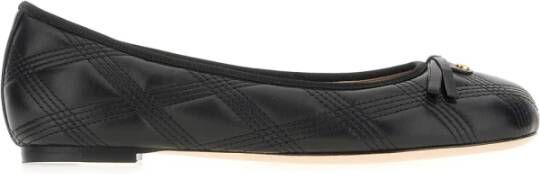 Valentino Garavani Zwarte VLogo Signature Slip-On Platte Schoenen Black Dames