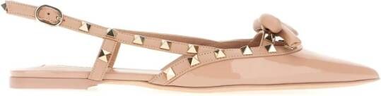 Valentino Garavani Elegante ballerina's voor vrouwen Pink Dames