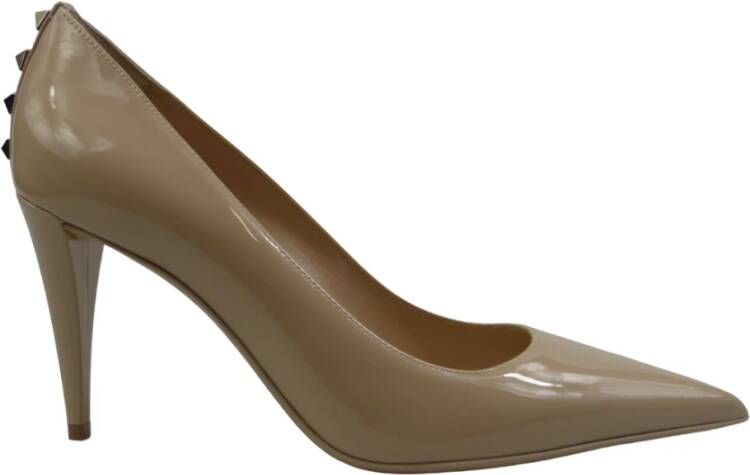 Valentino Garavani Elegante Hakken Brown Dames