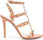 Valentino Garavani Elegante Leren Sandalen Brown Dames - Thumbnail 1