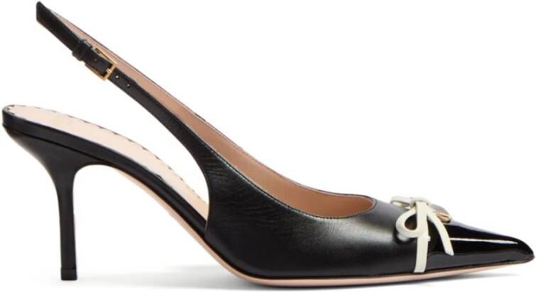 Valentino Garavani Elegante Slingback Hakken Black Dames