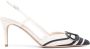 Valentino Garavani Elegante Slingback Sandalen Beige Dames - Thumbnail 1