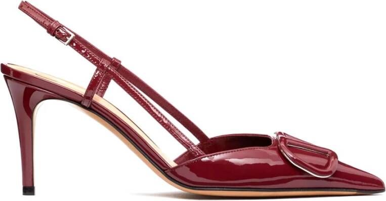 Valentino Garavani Elegante Slingback Sandalen Red Dames