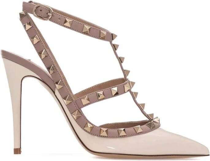 Valentino Garavani Enkelband Sandaal Beige Dames