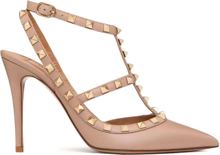 Valentino Garavani Enkelband Sandaal Beige Dames