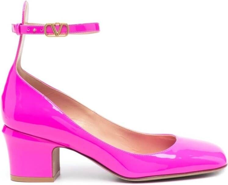 Valentino Garavani Fuchsia Patentleren Pumps Pink Dames