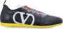 Valentino Garavani Geperforeerde Nappa Sneaker | VLogo Detail Black Heren - Thumbnail 1