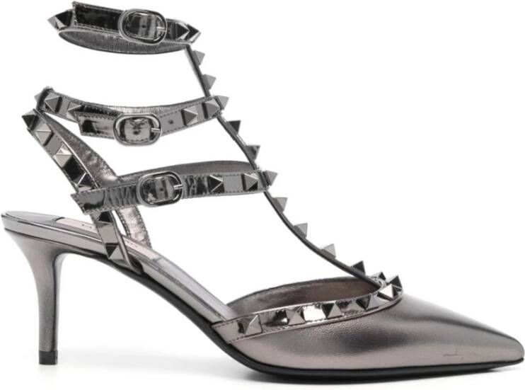 Valentino Garavani Grijze elegante sandalen voor vrouwen Gray Dames