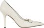 Valentino Garavani Ivory Nero Loafer Pump White Dames - Thumbnail 1