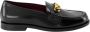 Valentino Garavani Ketting Mocassins met VLogo Detail Black Dames - Thumbnail 1