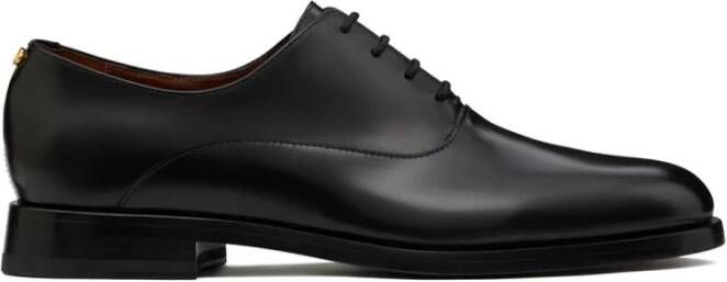 Valentino Garavani Klassieke Derby Schoenen Black Heren