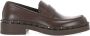 Valentino Garavani Klassieke Leren Loafer Schoen Brown Heren - Thumbnail 1