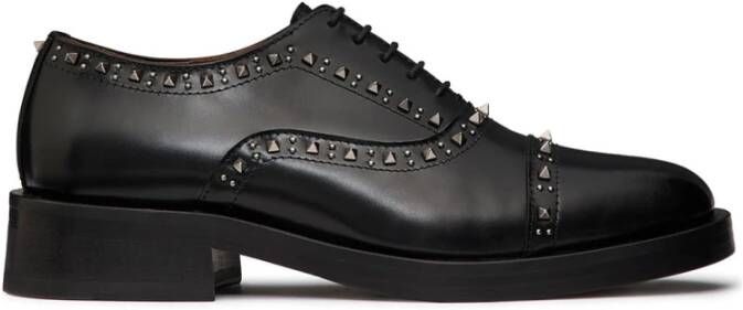 Valentino Garavani Klassieke Oxford Schoenen voor Mannen Black Dames