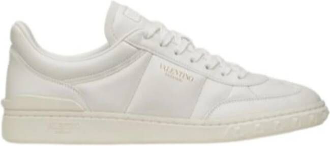 Valentino Garavani Lage Leren Sneaker Upvillage White Heren