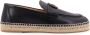 Valentino Garavani Leren Espadrilles met VLogo Detail Black Heren - Thumbnail 1