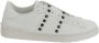 Valentino Garavani Leren Rockstud Untitled Sneaker White Heren - Thumbnail 1