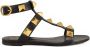 Valentino Garavani Zwarte Romeinse Stud Sandalen Black Dames - Thumbnail 5