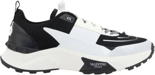 Valentino Garavani Leren Sneakers met Iconische Details White Heren