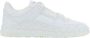 Valentino Garavani Leren sneakers met kegel- en studversieringen White Heren - Thumbnail 1