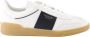 Valentino Garavani Nappa Leren Veterschoen Basket Sneakers White Heren - Thumbnail 12