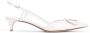 Valentino Garavani Nude Neutrale Leren Slingback Hakken Beige Dames - Thumbnail 1