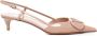 Valentino Garavani Nude VLogo Slingback Pumps Beige Dames - Thumbnail 1