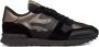 Valentino Garavani Rockrunner Camouflage Noir Sneakers Black Heren - Thumbnail 1