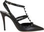 Valentino Garavani Rockstud Décolleté Hakken Zwart Dames - Thumbnail 1