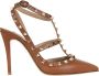 Valentino Garavani Rockstud Décolleté Schoenen Brown Dames - Thumbnail 1