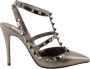 Valentino Garavani Rockstud Hakken Herfst-Winter 2024 Vrouwen Gray Dames - Thumbnail 1